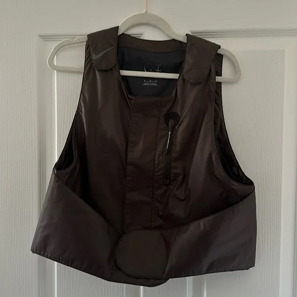Nike | Other | Cactus Jack By Travis Scott X Nike Nrg Bh Vest Velvet Brown  Size M | Poshmark